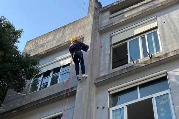 Extinción de incendios en edificios de gran altura