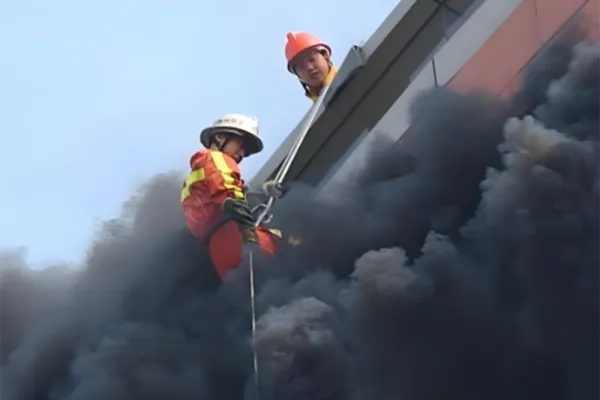 Extinción de incendios en edificios de gran altura